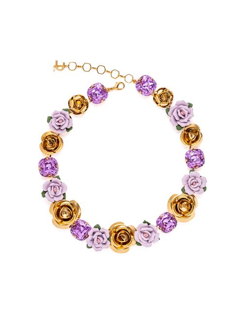 Collana Rosaline Lilla DE LIGUORO | 61P201 LUNICA